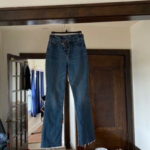 High-Rise Boot-Cut Jeans